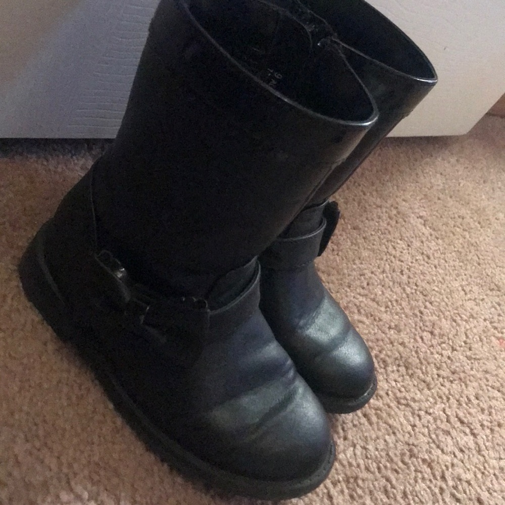 Size 9 toddler girls black boots